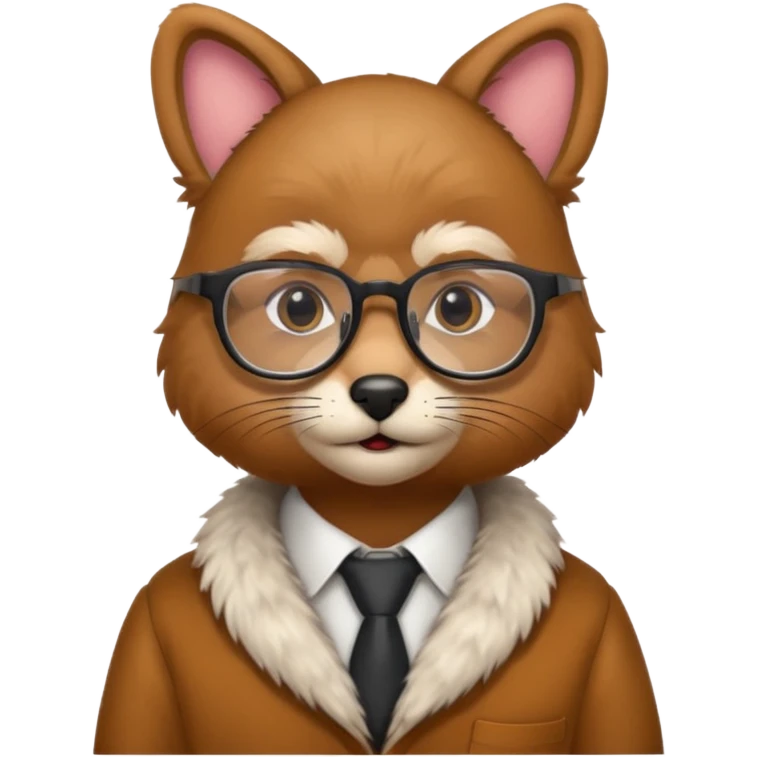 Professor animal emoji
