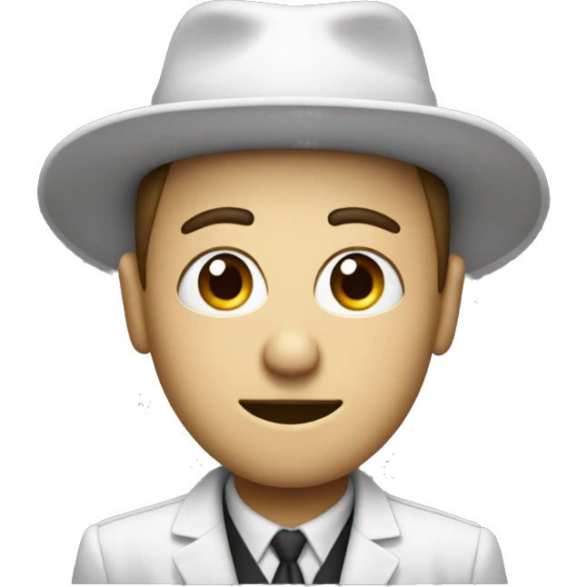 Face with hat that says “You aren’t Sigma” emoji