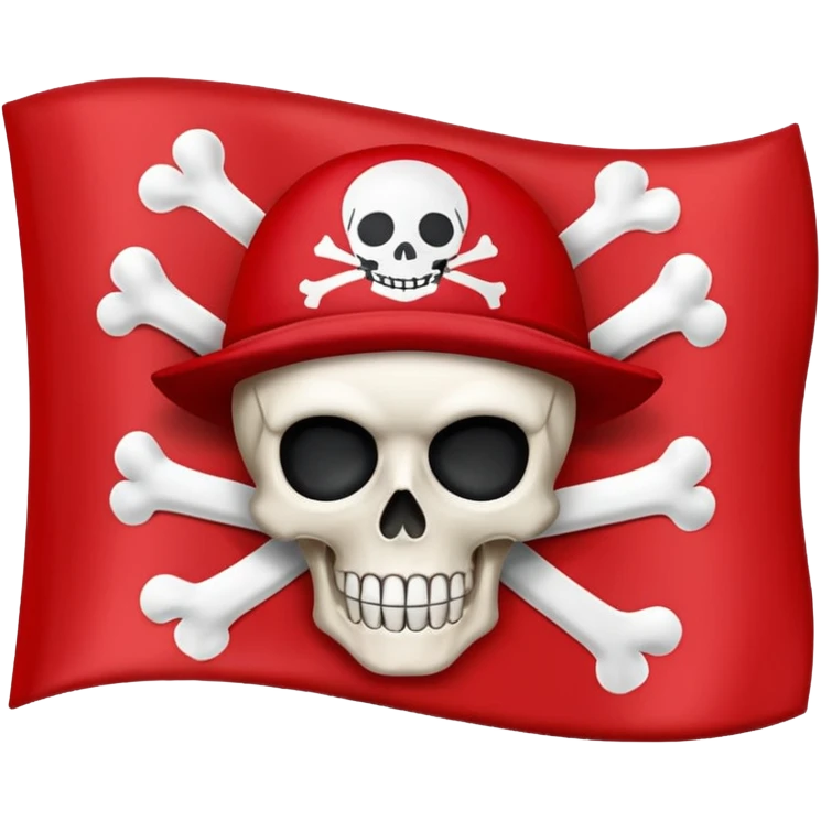 Strawhats flag as an emoji emoji