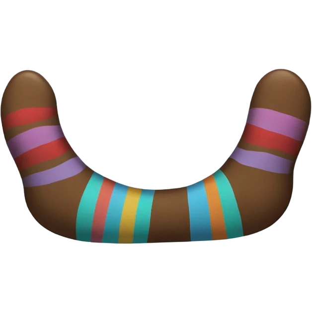 Poop wearing socks emoji