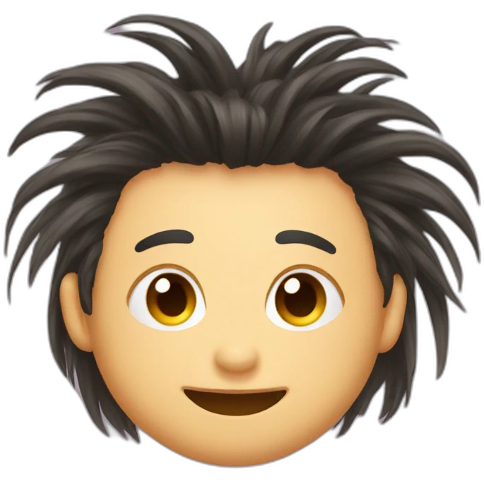 hair on floor emoji