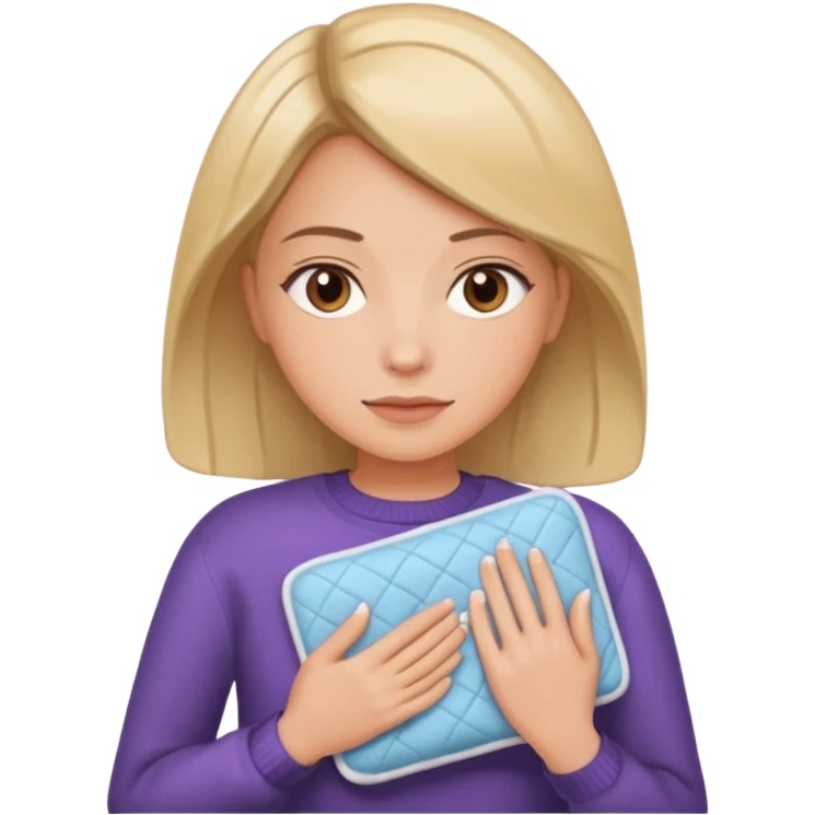 Emoji giving off “period” energy emoji