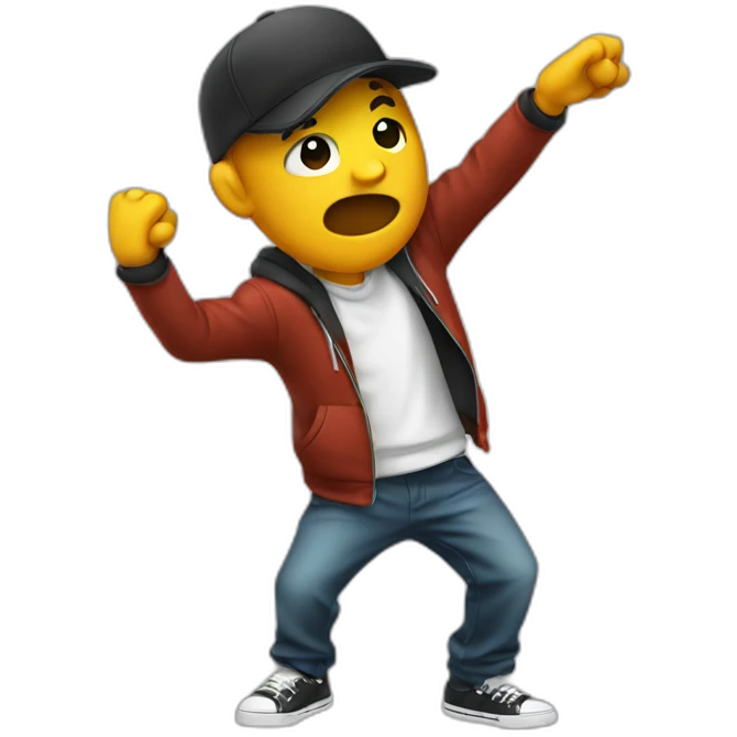 Dabbing emoji