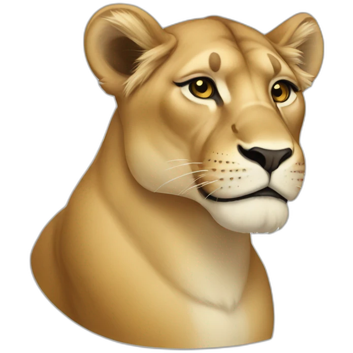 Lioness emoji