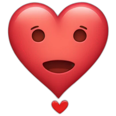 Crush with hearts emoji