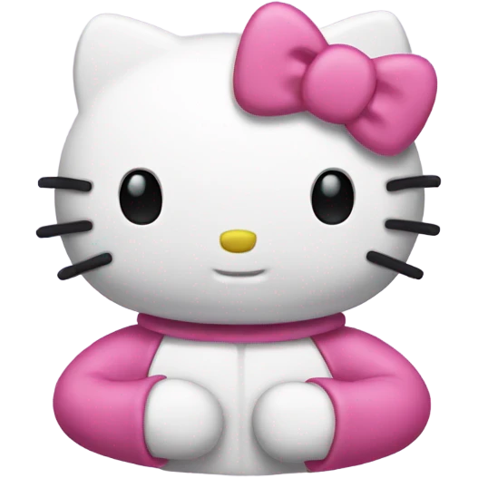 Hello kitty character emoji