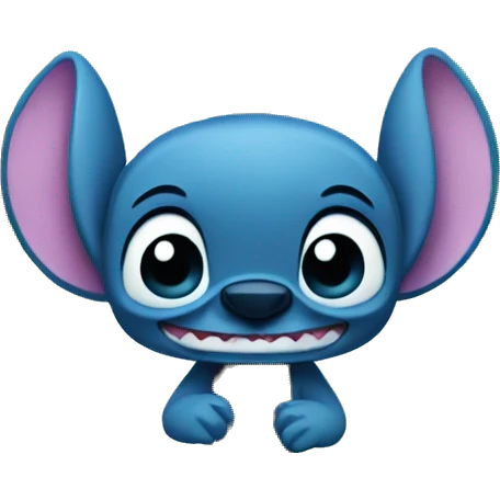Stitch in the forests in Hawaii emoji