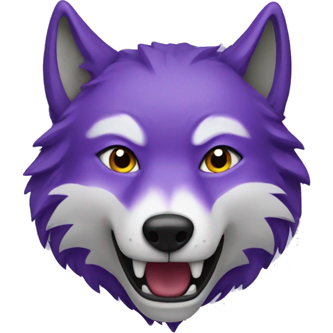 purple wolf emoji