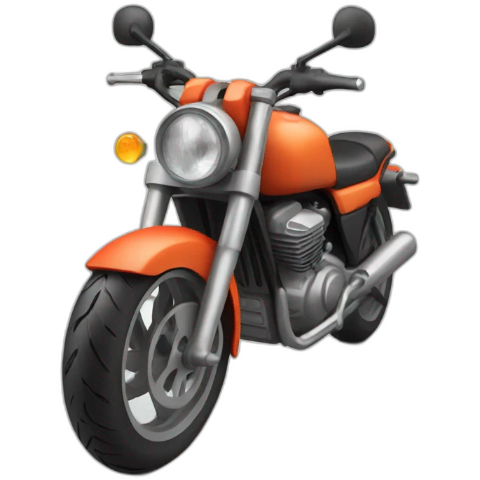 Bike moto angry emoji
