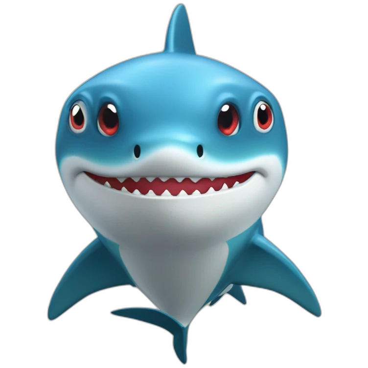 Requin marionnette emoji