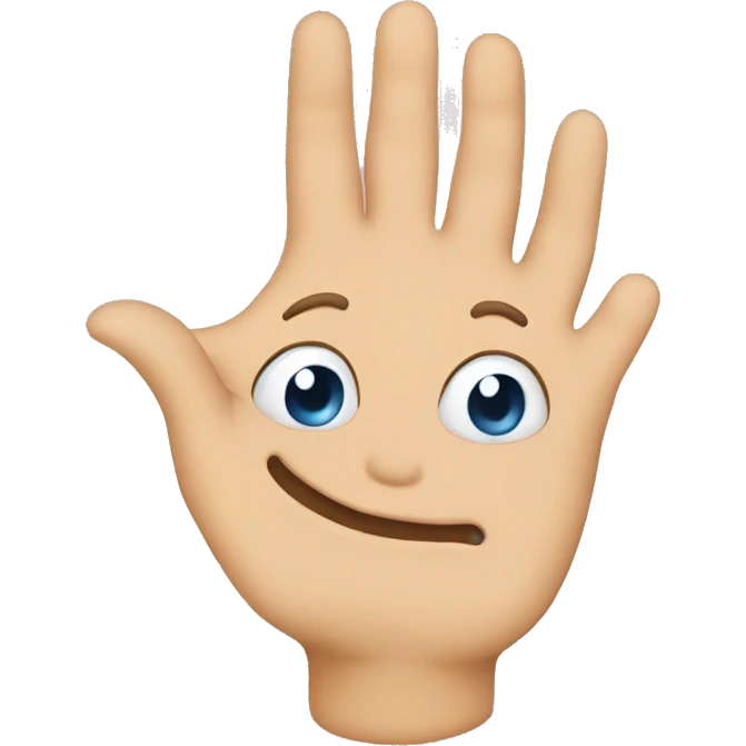 Emoji with hand around themself emoji