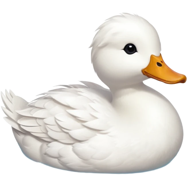 white duck emoji