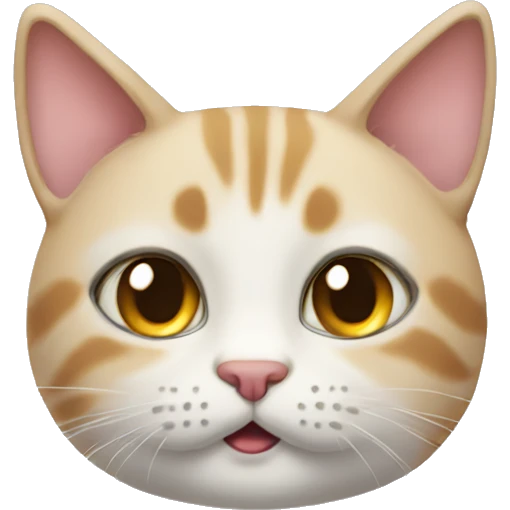 A cute cat emoji emoji