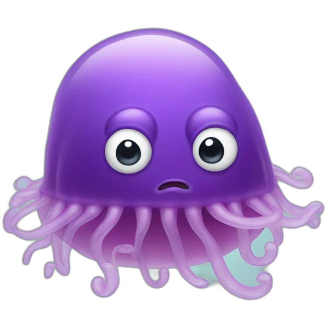 ugly jelly blob fish emoji
