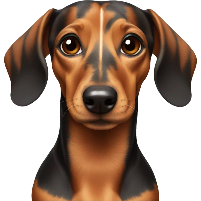 harlequin dachshund emoji