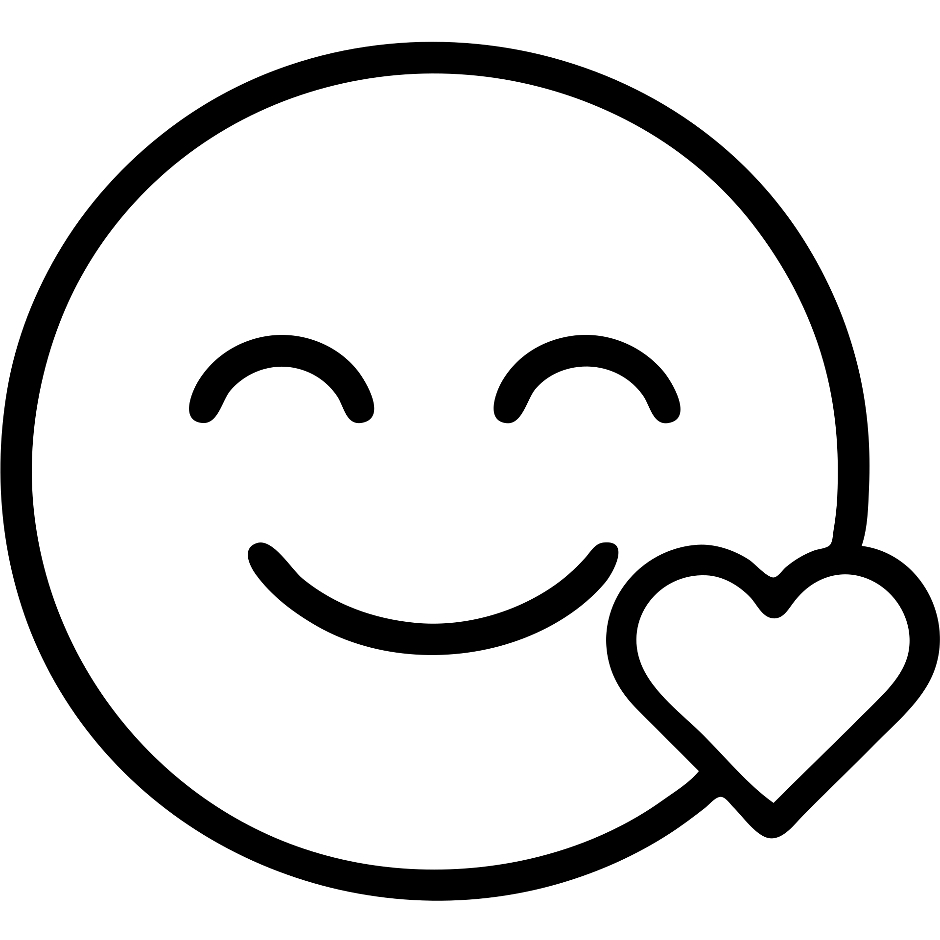 monochrome simple expressive black and white love emoji emoji
