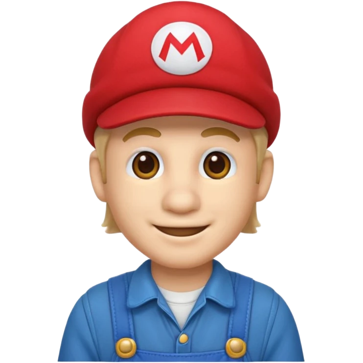 mario bross saludando  emoji