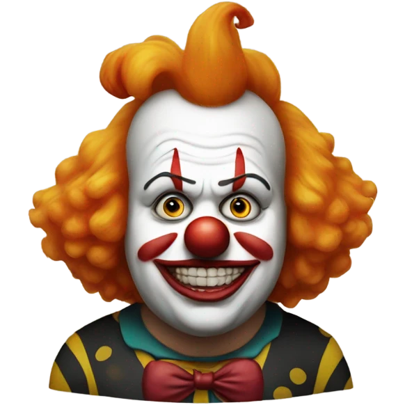 Fat clown emoji