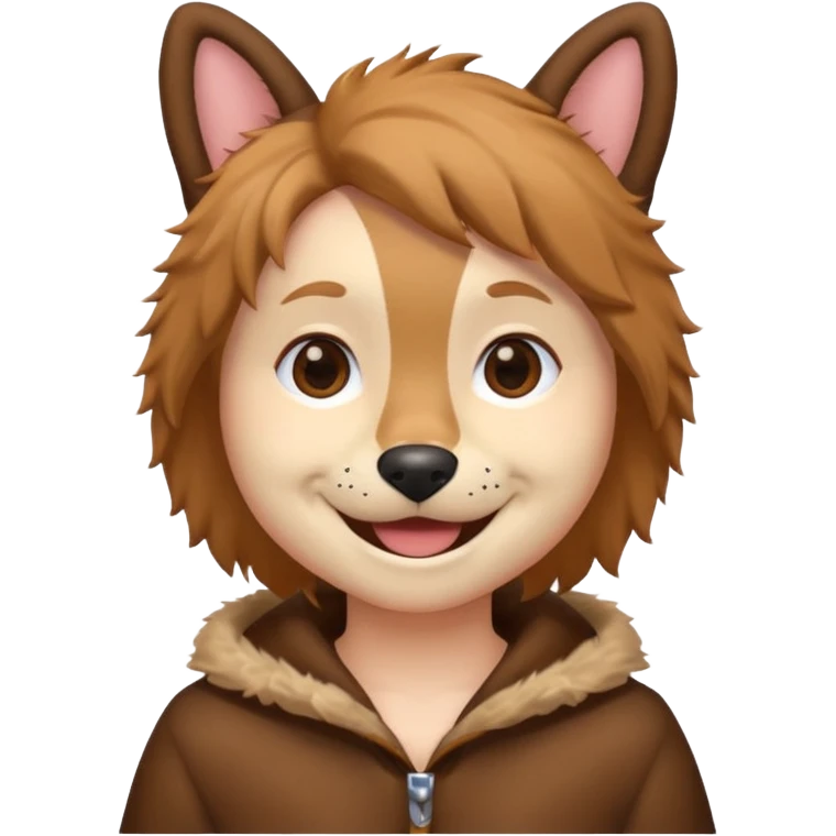 ich bin froh, ich bin Hund emoji