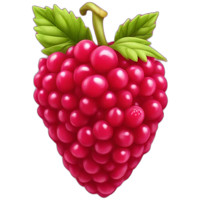 Rasberry emoji