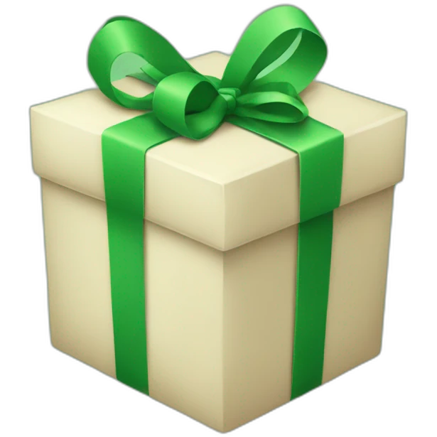 gift green emoji