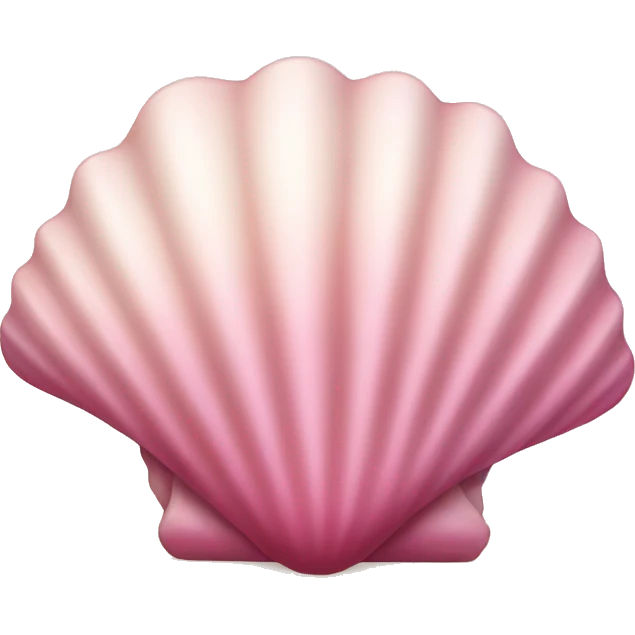 pink seashell emoji