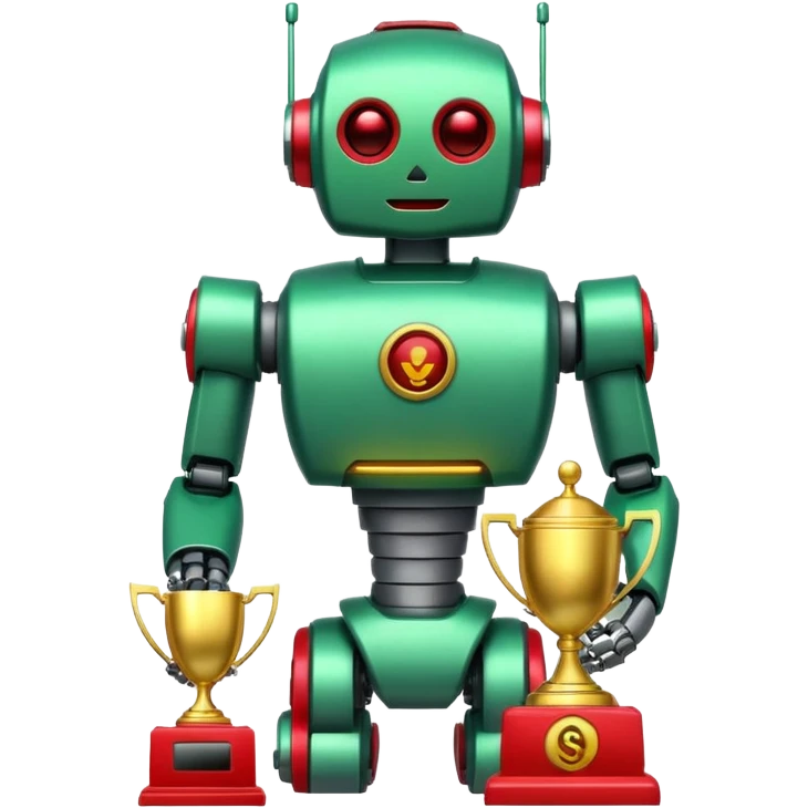 💰 Balance/Guthaben
📈 Profit (grün)
📉 Loss (rot)
🏆 Trophy/Pokal
🤖 AI/Robot
🔒 Security/Schloss

Modern EMojis emoji