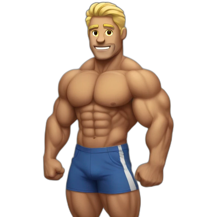 Bodybuilder emoji
