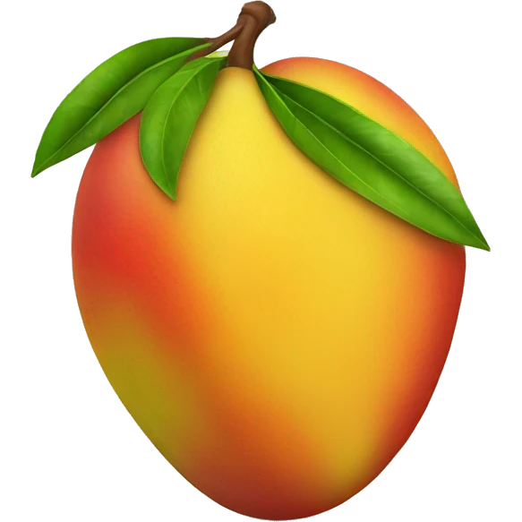 Single mango emoji