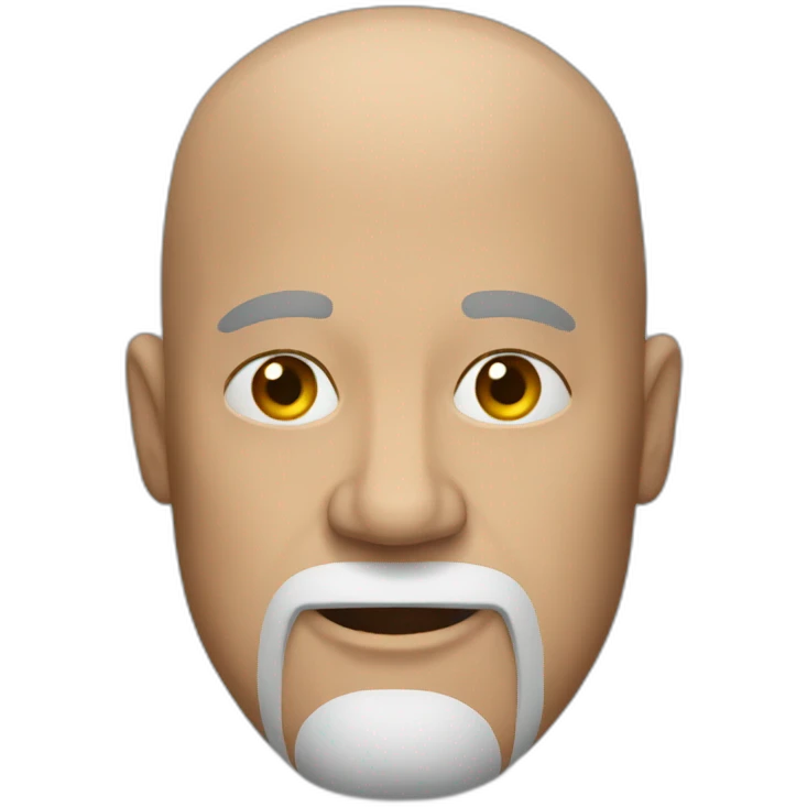 big bald guy emoji