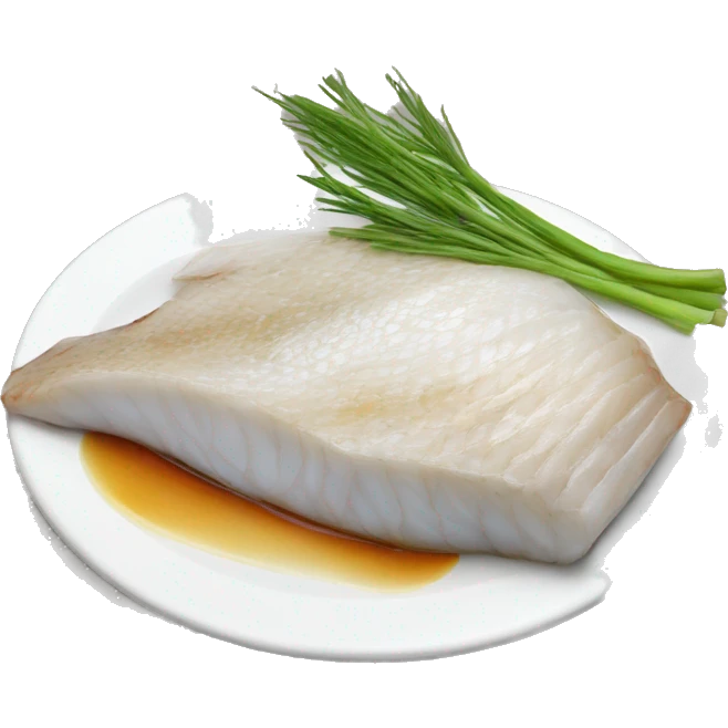 Pacific cod　steak with the silver skin still attached emoji