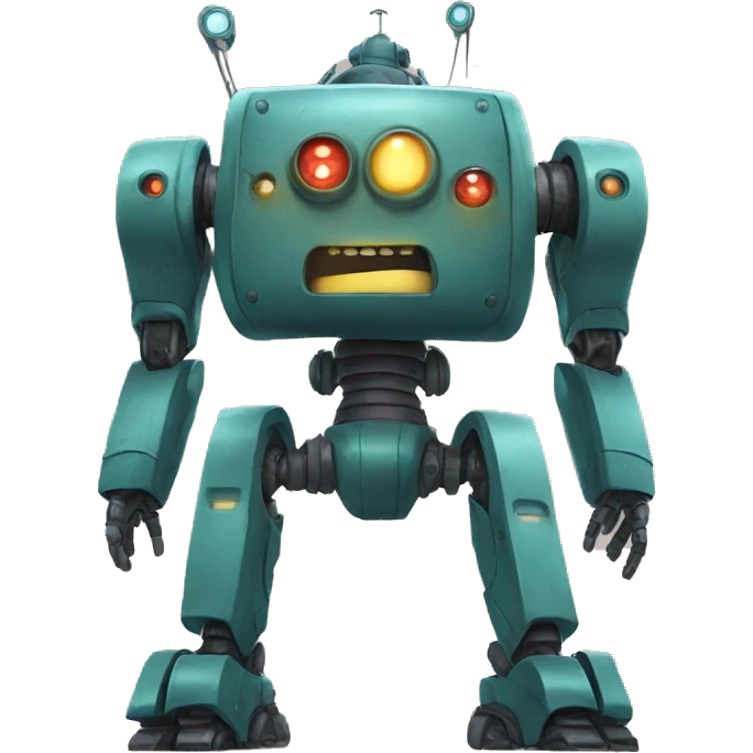 Giant robot emoji