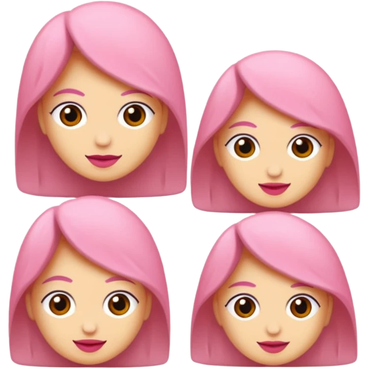 Yuvarlak ince pempe çizgili şeker emoji