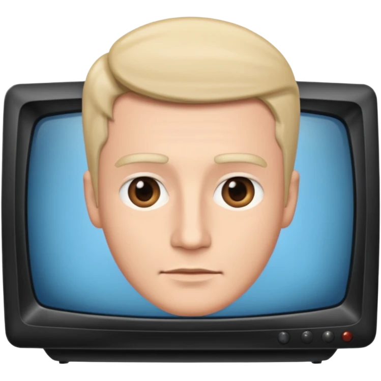 Large tv man emoji