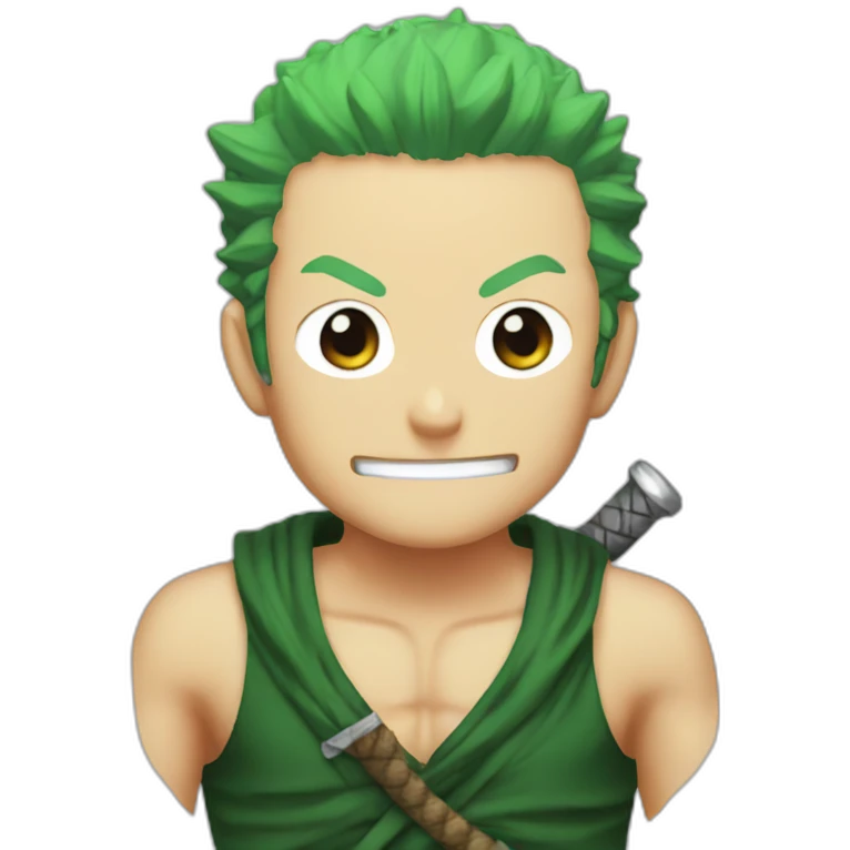 One Piece Zoro emoji