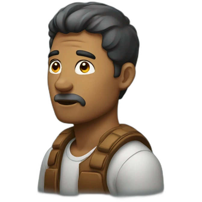 man thinking emoji