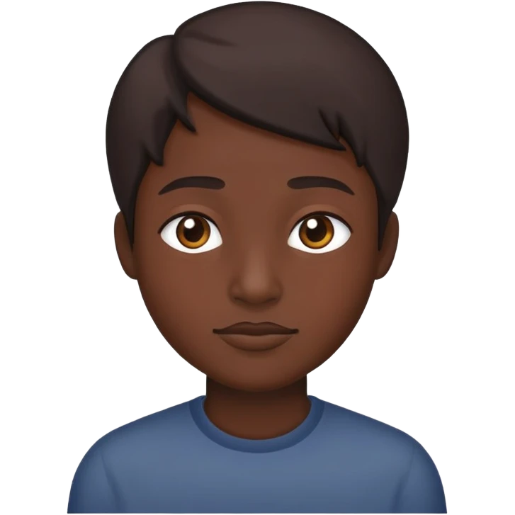 Profile picture, dark colors emoji