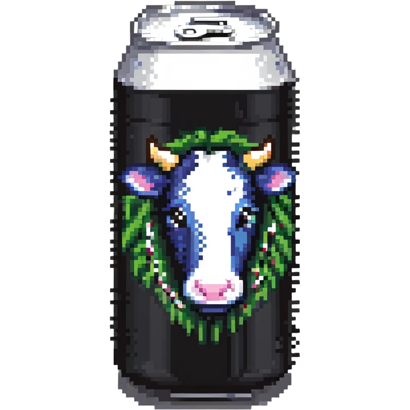 Spotted Cow beer can emoji