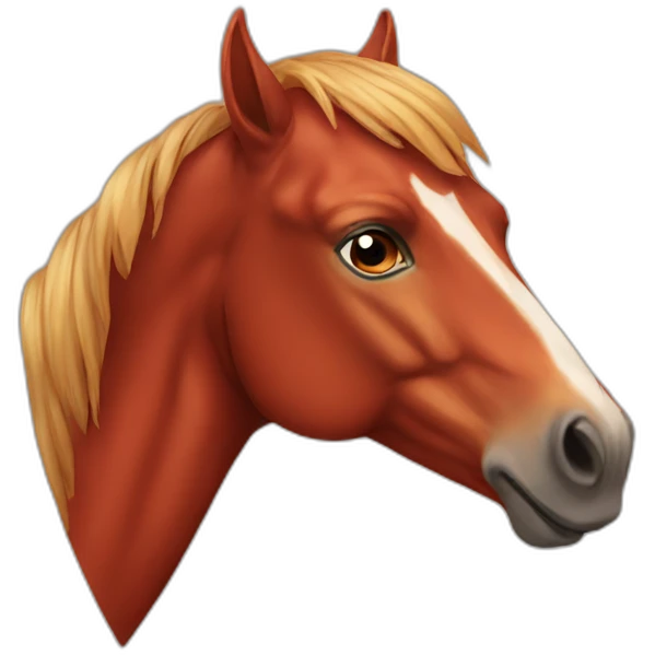 red horse emoji
