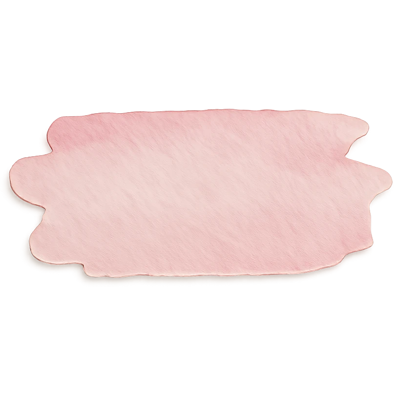 soft pastel hand-painted watercolor brush stroke for borders with a pink hue emoji