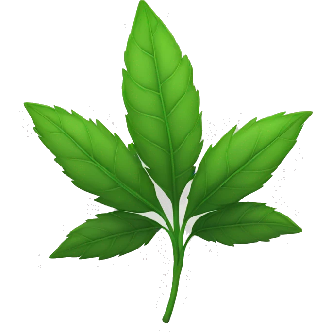 Weed plant emoji