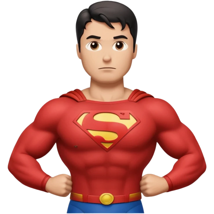 superman with hands on hips emoji