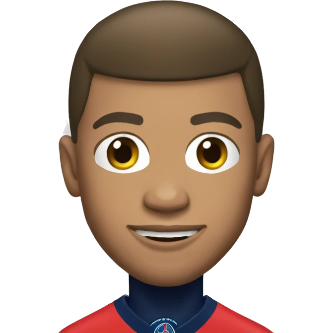 mbappe, psg, soccer emoji