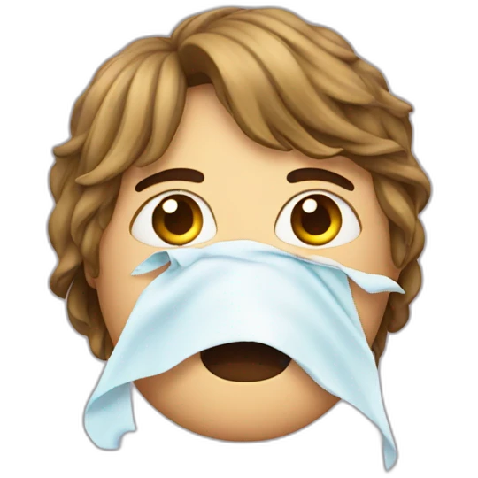 Runny nose emoji