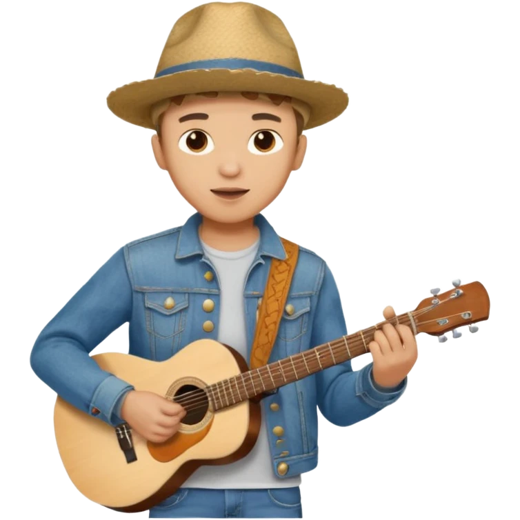 Junior H y Natanael Cano tocando la guitarra  emoji