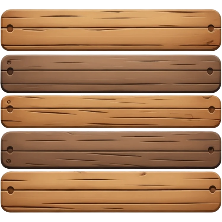 wooden plank emoji