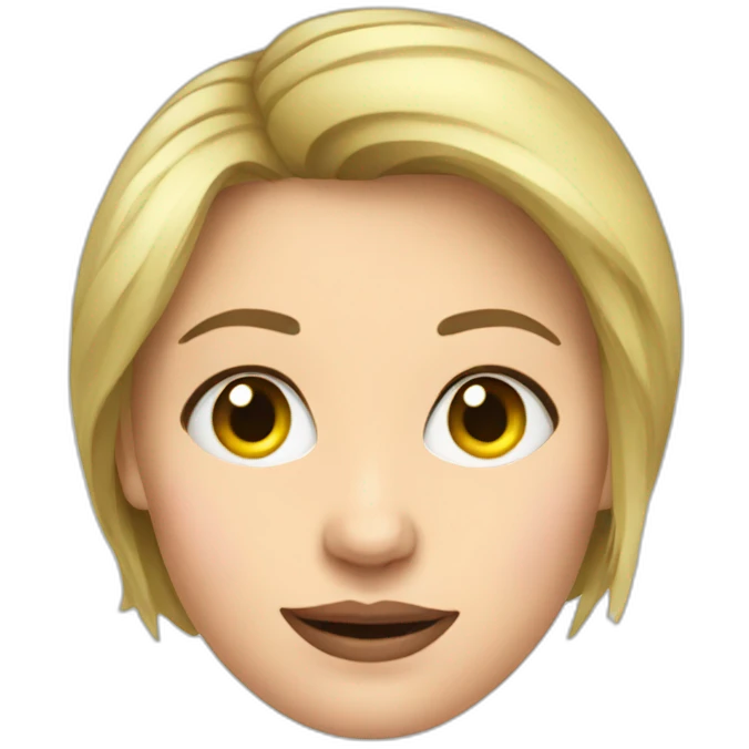 Putin face woman emoji