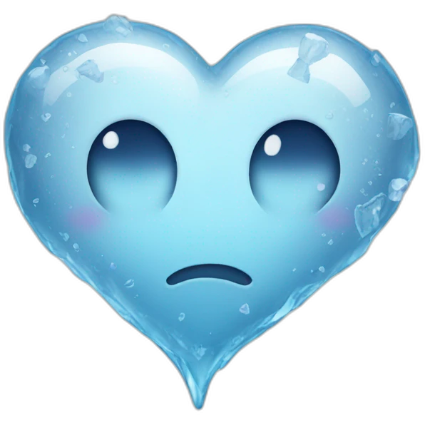 ice heart emoji