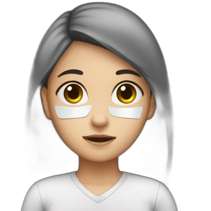 girl sick emoji
