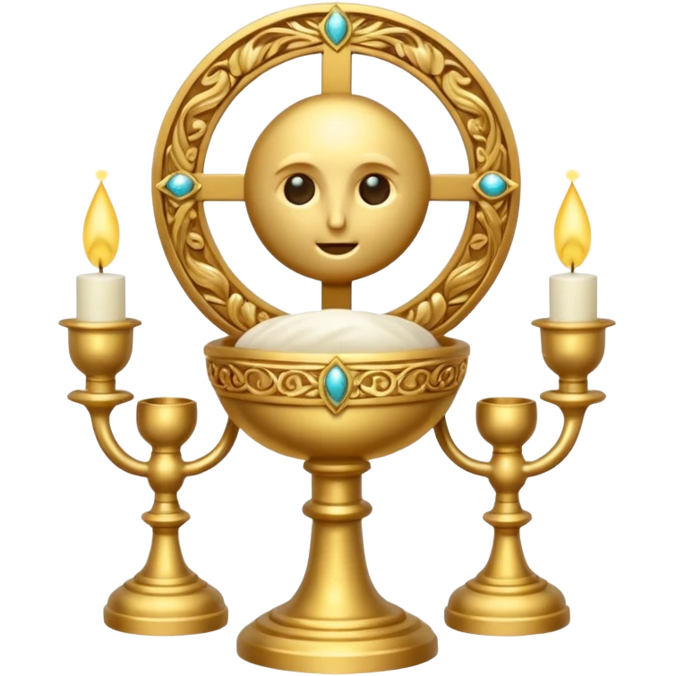 adoration and eucharits emoji